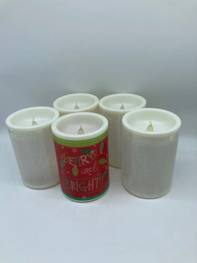 Five Battery Operated Candles