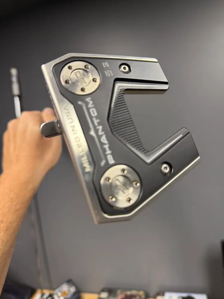 Custom Built Scotty Cameron 5.2 Phantom With Limited Edition US Open Pinehurst Head Cover ,Limited Run KBS 120 Stability Putter Shaft And Matching USA 🇺🇸Superstroke Grip