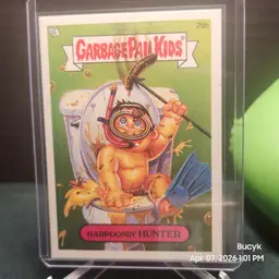 2005 Garbage Pail Kids - Harpoonin' HUNTER #29b