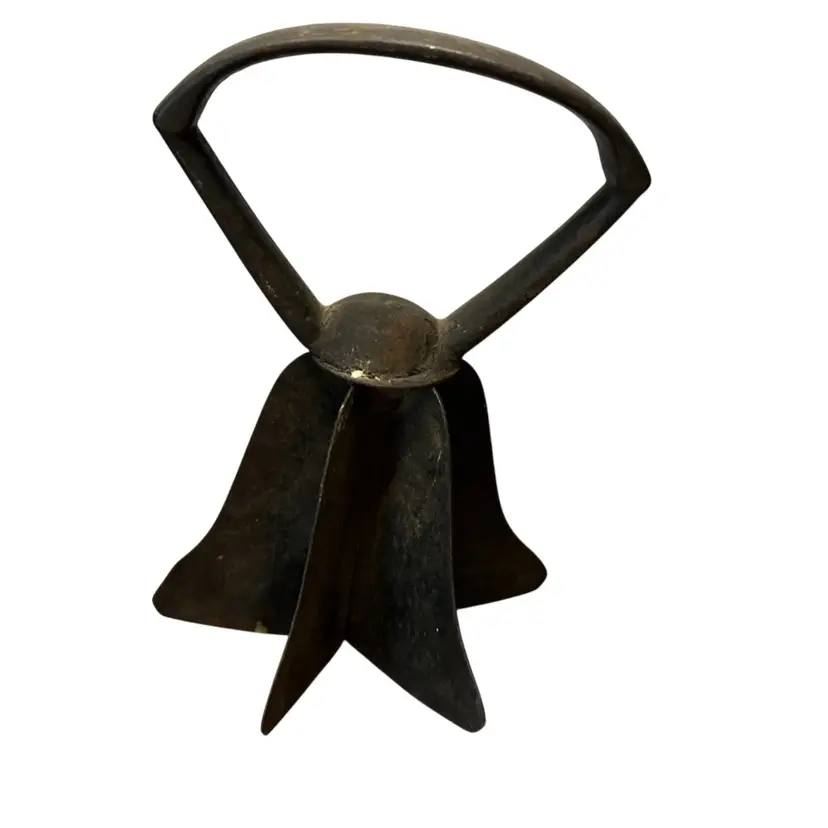 Primitive 1800’s Rusty Crusty Iron Food Chopper @6” Tall
