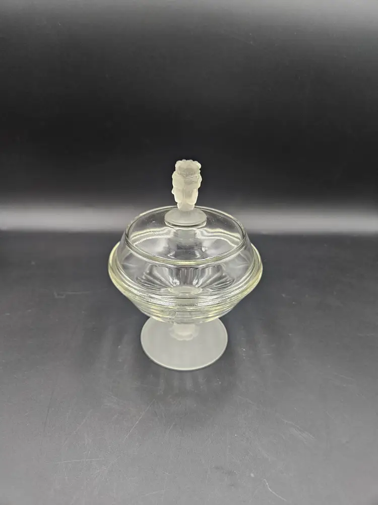 Duncan Miller Three Faced Lidded Dish Small