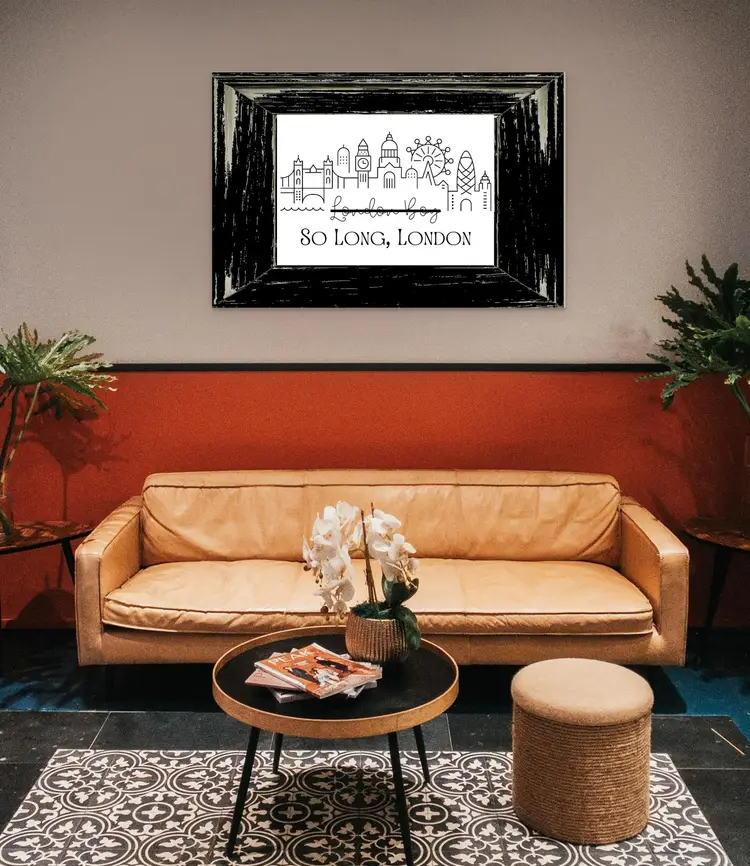 So Long, London - Taylor Swift Inspired Framed Wall Art-Tortured Poets Department