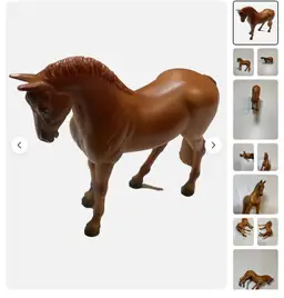 Breyer Horse Stablemate Standing Thoroughbred 3X3 inch