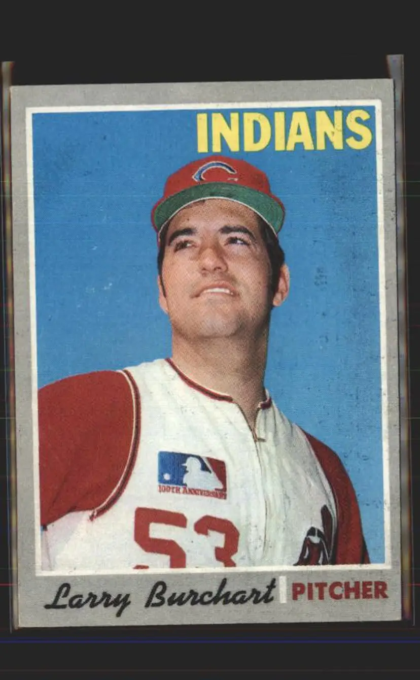 Larry Burchart 1970 Topps #412 - () - Cleveland Indians
