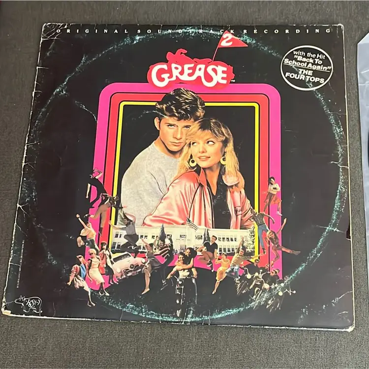 Grease 2 Original Soundtrack Recording Vinyl, LP 1982 RSO – Rare