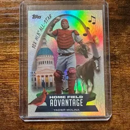 2022 Topps Home Field Advantage Yadier Molina - St. Louis Cardinals