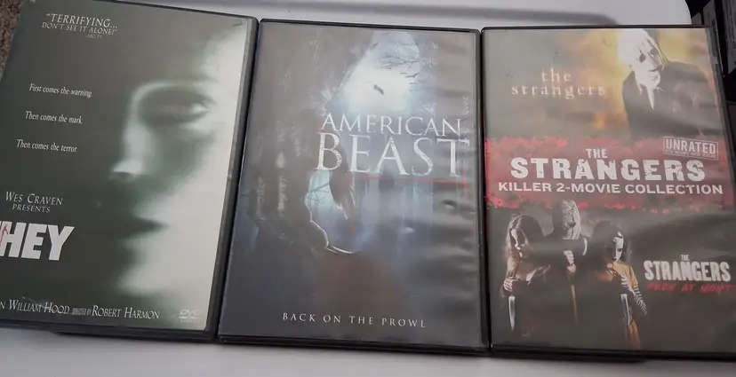 Horror DVD Collection ~ They, American Beast, The Strangers