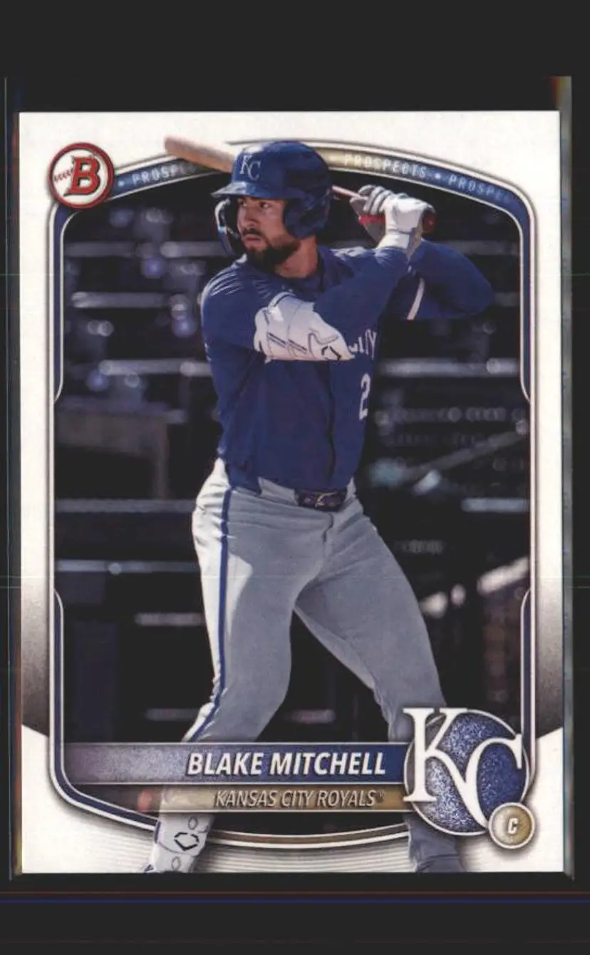 2025 Bowman Draft #BD-160 Blake Mitchell - (137) - Kansas City Royals