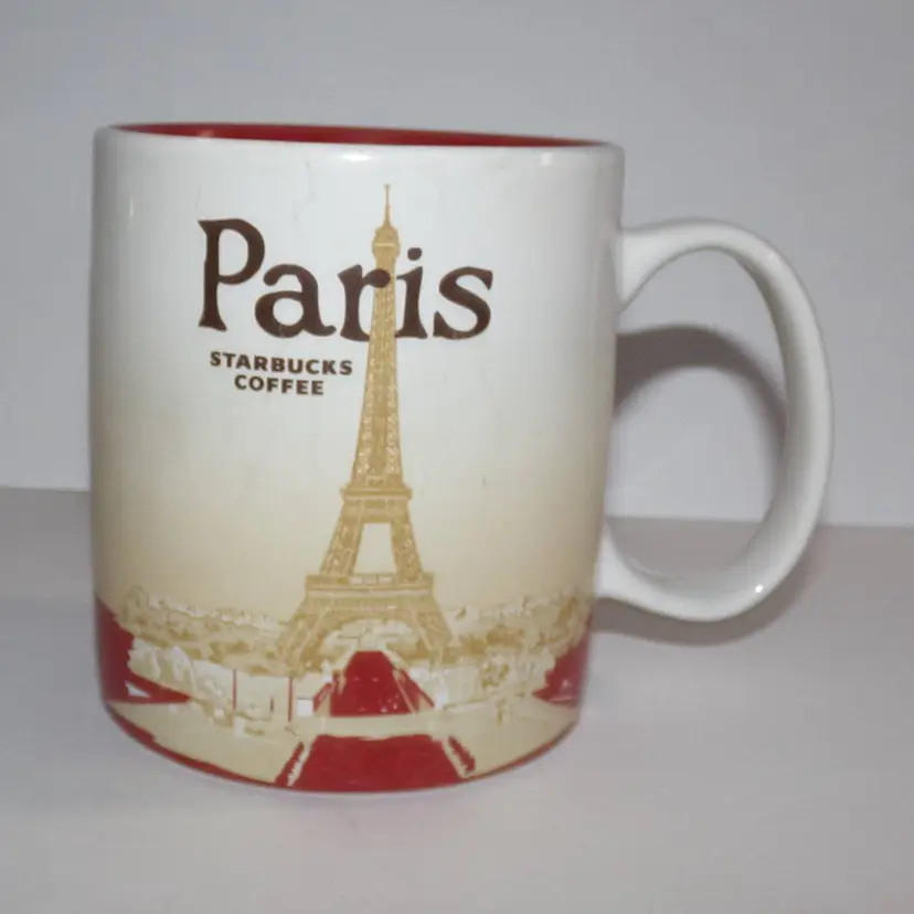 Starbucks Mug Paris France Global Icons Collector Series Mug 16oz Coffee Mug