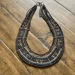 Multi Colored Beaded Necklace
