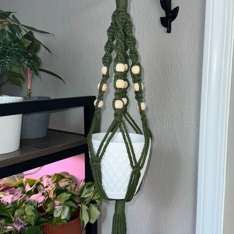 #01 Choose Your Color Macrame Plant Hanger!
