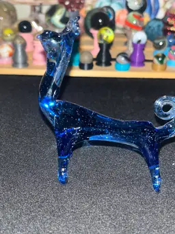 Unknown Maker Handblown Llama