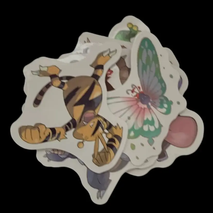 Pokemon 10 Sticker Pack - 4