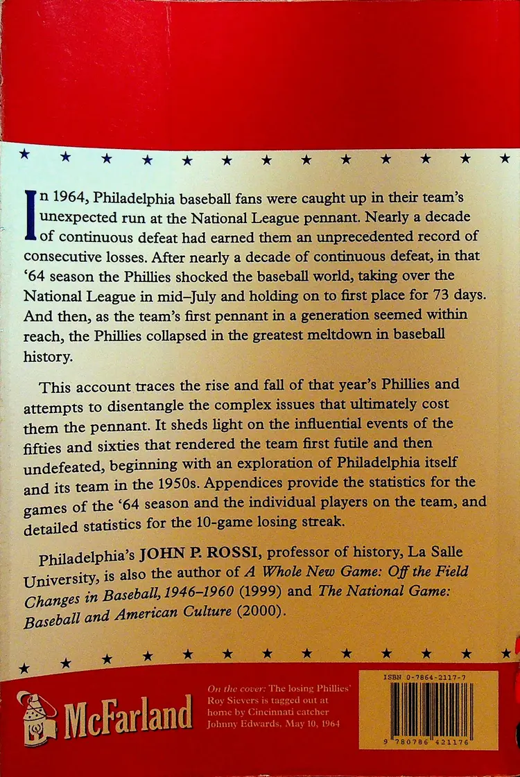The 1964 Philadelphia Phillies SC Baseball Book