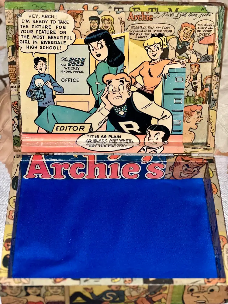 Vintage Archie Comic Cigar Box
