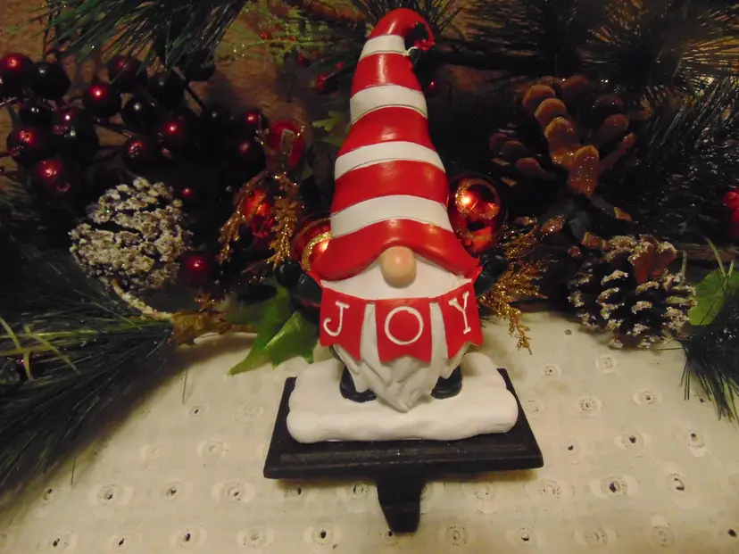 Darling preowned like new, Christmas Gnome Stocking Stuffer