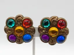 Colorful Acrylic Shoe Clips/Earrings