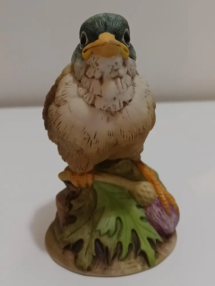 Vintage Porcelain Baby Gold Finch By Andrea Sadek #6350
