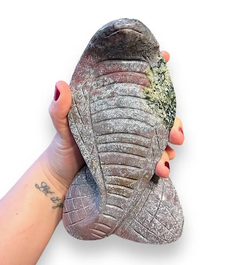 Ocean Jasper Display Cobra Snake