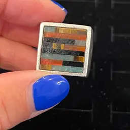 Sz 8 .925 Sterling Silver Ring