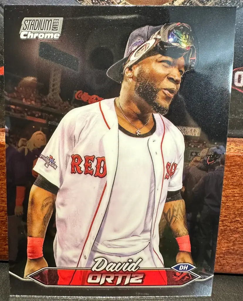 David Ortiz 2024 Stadium Club Chrome 71 Boston Red Sox