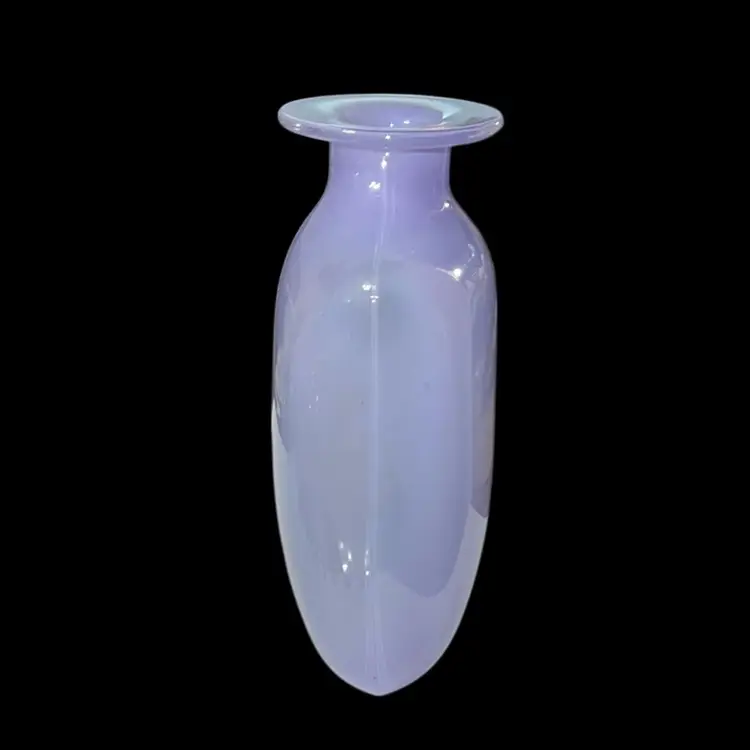 Kjell Engman Kosta Boda “Swing” Purple Glass Vase