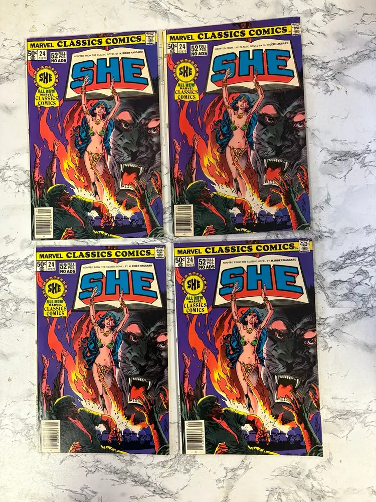 25 Issues Marvel Classics SHE #24 1977