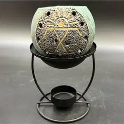 Raku Pottery Hand Made And Signed