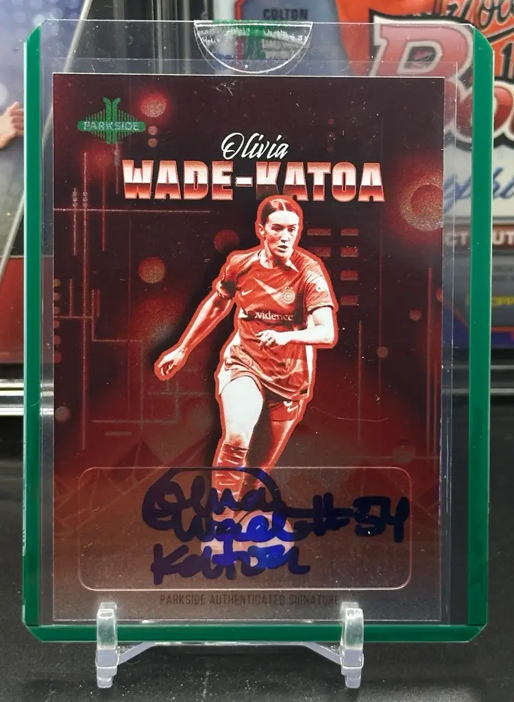 Olivia Wade-Katoa 2024 Parkside Signature Series Auto 6/10 Soccer Card