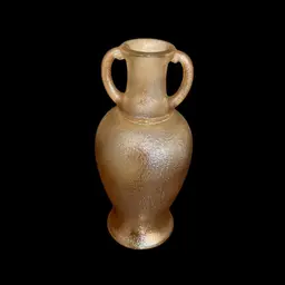 Vintage Turner Brothers Marigold/Peach Carnival Glass Vase – Double-Handled