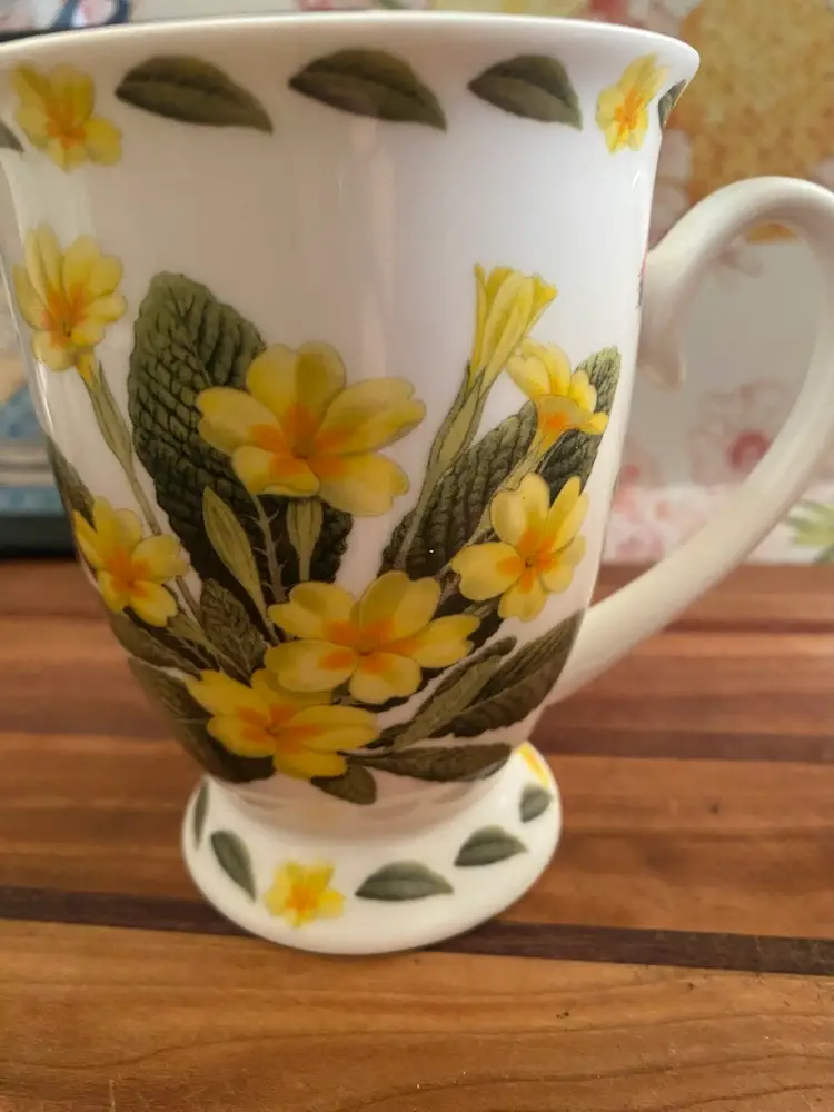 Set Of Two Kent Pottery Vintage Mugs