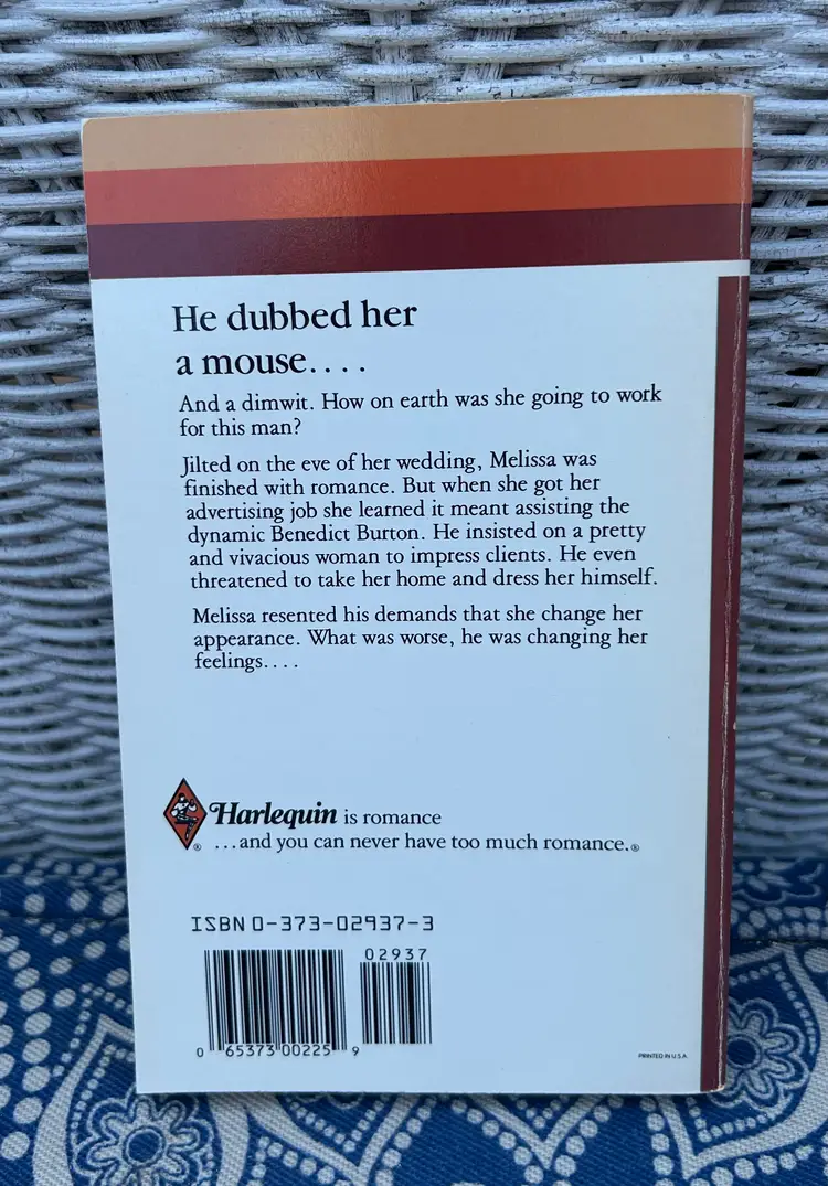 Vintage ‘Feelings’ by Margaret Mayo Vintage Harlequin Romance 1988