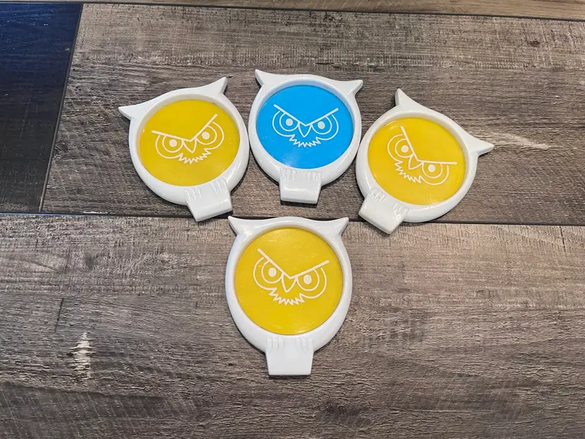 Vintage Owl Coasters 