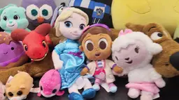 Plush Lot #1 - Pokemon, Squishmallows, Harry Potter, Scooby, Disney, etc. (16 Total)