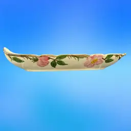 Franciscan DESERT ROSE Relish Dish - 10 1/2" x 4 1/2" - Various Backstamp - USA