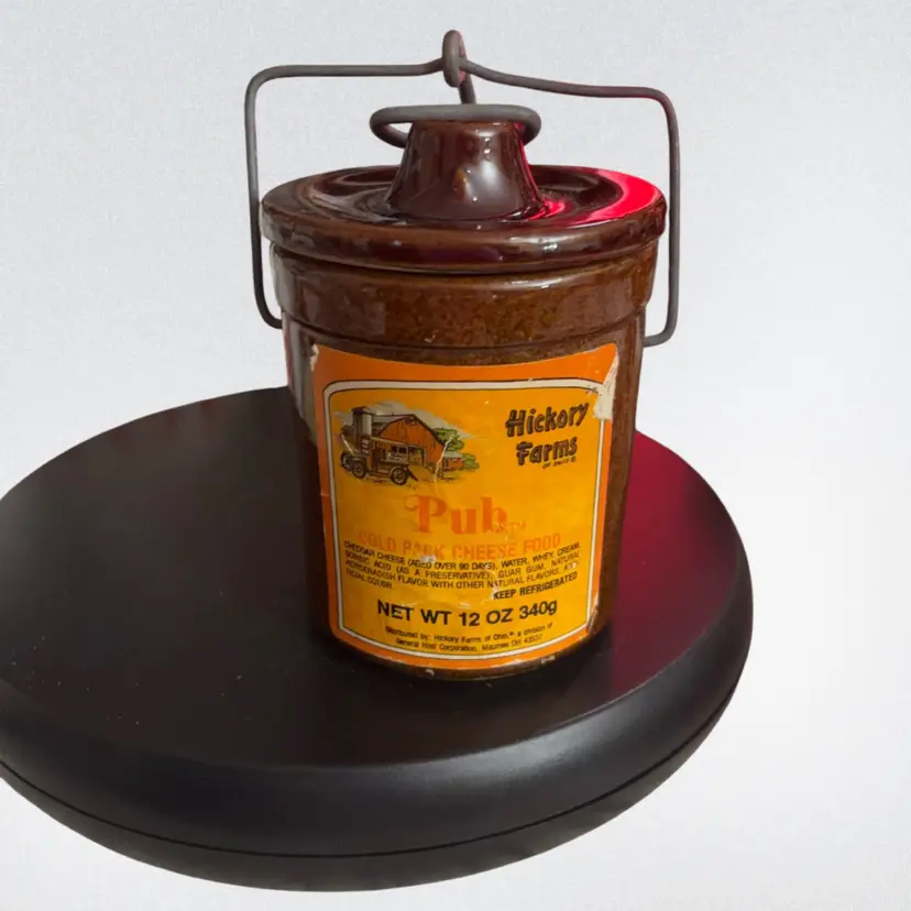 Hickory Farms Cheese Crock