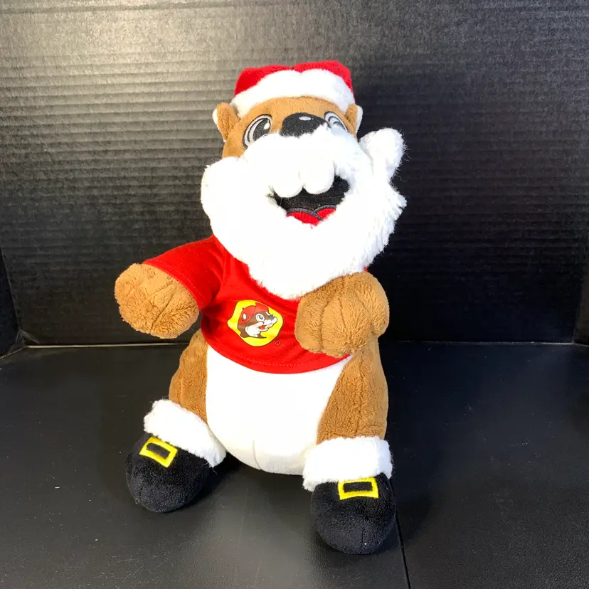 Santa Buc-ee The Beaver Plush