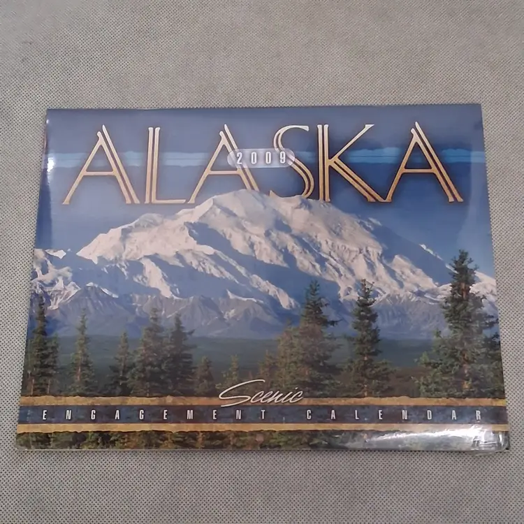 2009 Alaska Wall Calendar New Sealed Package Works 2026 2037 2043