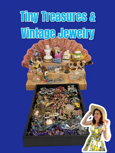 Tiny Miniature Treasures(including Wades) & Vintage Jewelry🥰Low Start Prices♥️