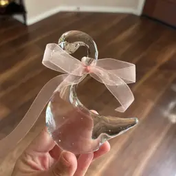 Vintage Art Glass Swan