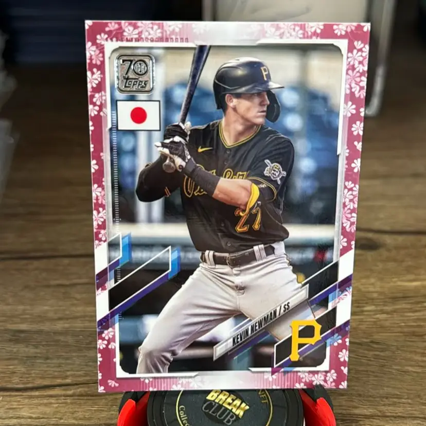 Kevin Newman 
2021 Topps Japan Edition Cherry Blossom /99 Pittsburgh Pirates