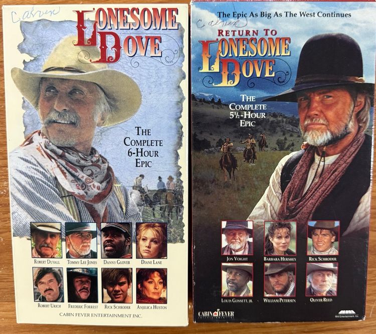 Lonesome Dove VHS-2