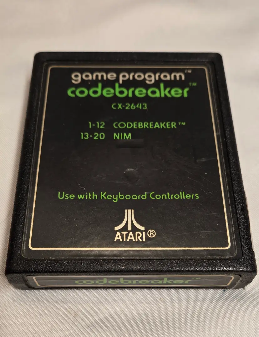 Atari Codebreaker - Tested!