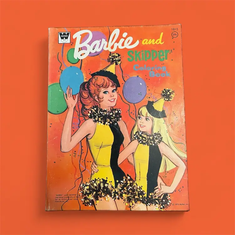 1973 Barbie Coloring Book
