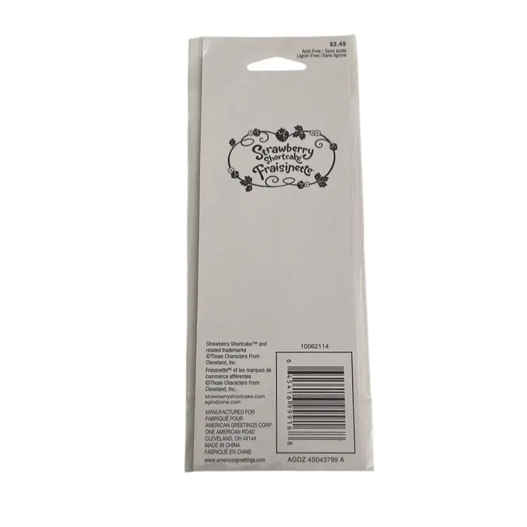NOS 2000 Strawberry Shortcake Pckg of 60 Stickers