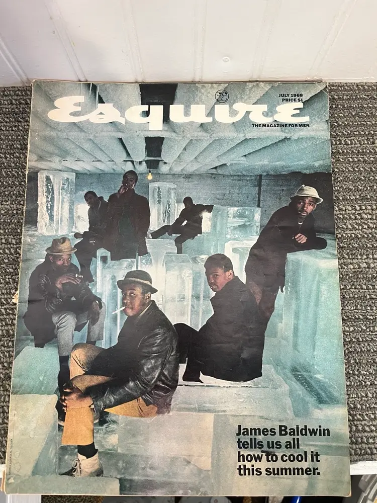 Vintage Esquire July 1968 Esquire Magazine For Men James Baldwin MCM