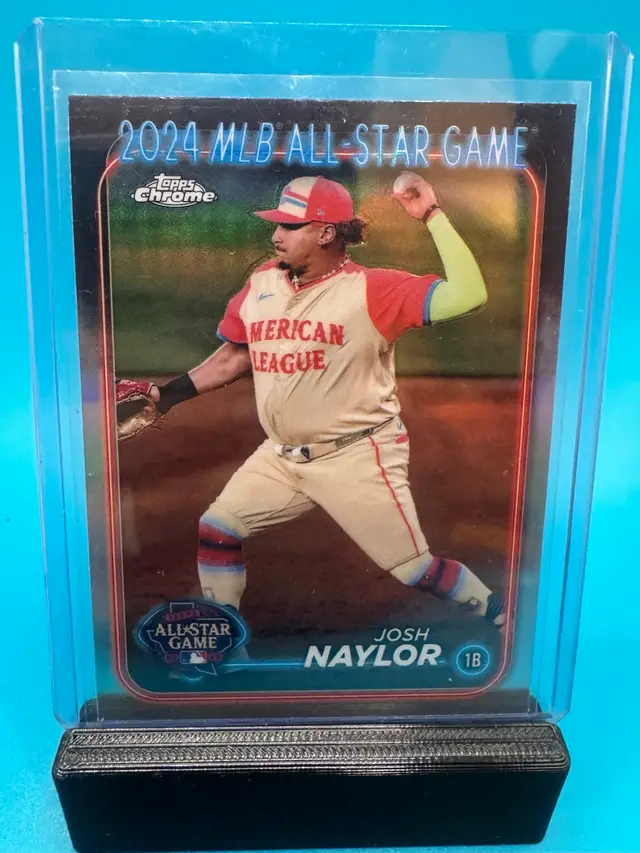 Josh Naylor Topps Chrome Update ASG Refractor Cleveland Guardians