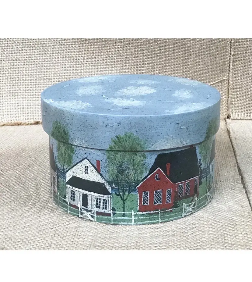 Your House My House Hand Painted Wood Pantry Box Art Small Rustic Cottage Core