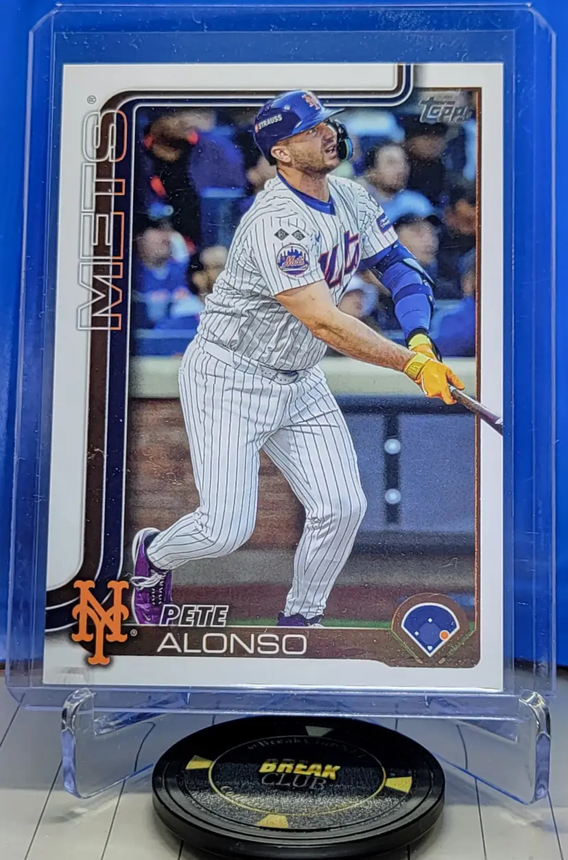 Pete Alonso 2025 Topps Series 2 Companion Cards #CC2-13 New York Mets