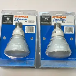Pair Of Sylvania Flood Bulbs